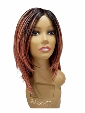 Model Model premium seven star lace front wig Maliyah In Rose Pink